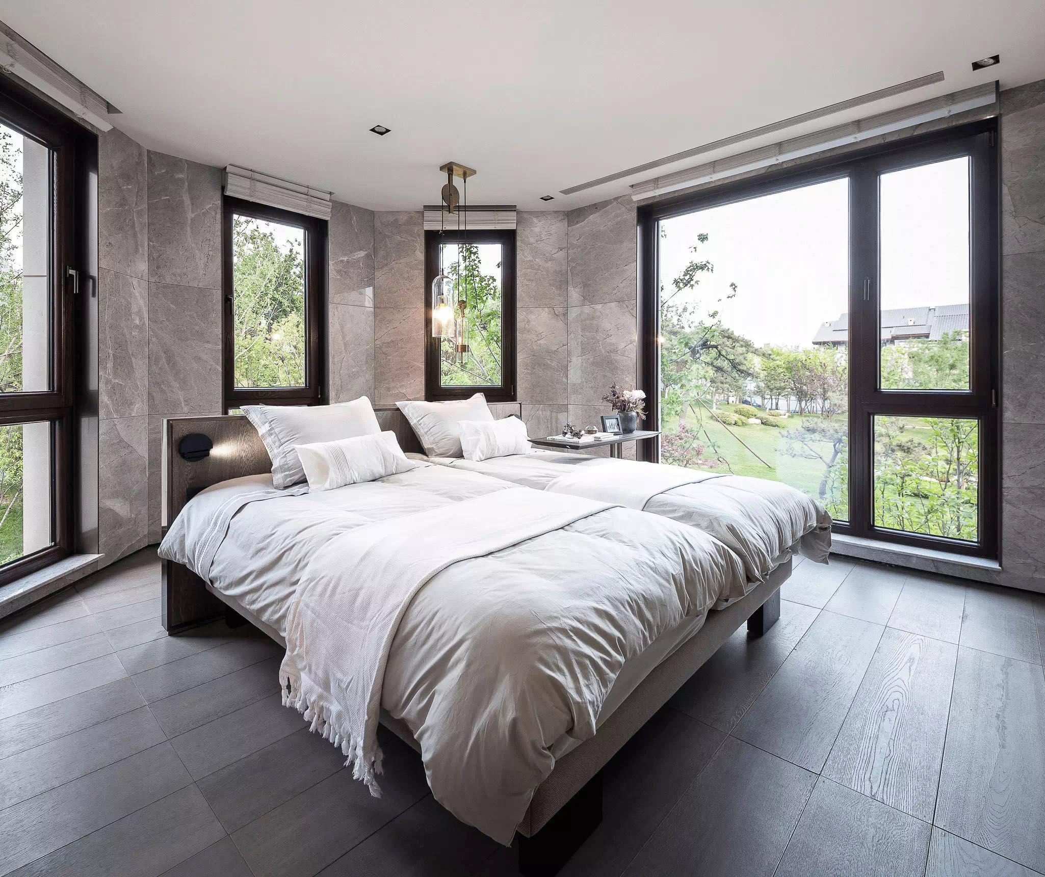 鋁包木門窗場景展示