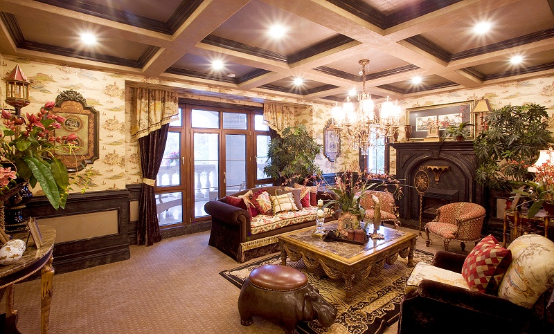 鋁包木門窗場景實拍