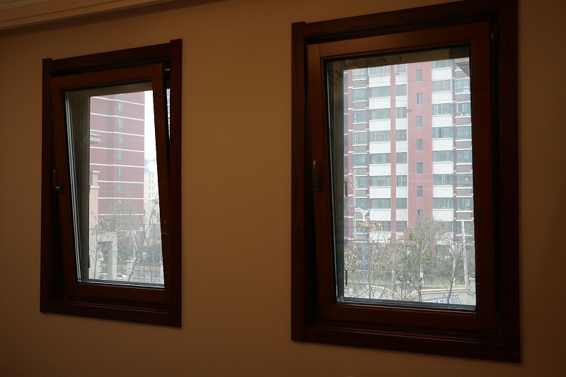 隔音鋁包木門窗實拍