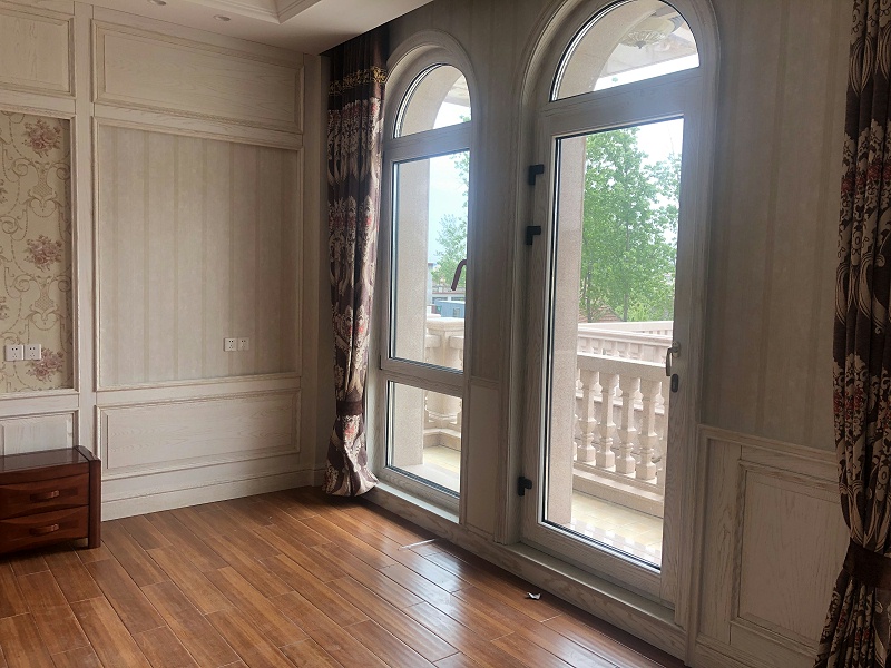 鋁包木門窗內景展示