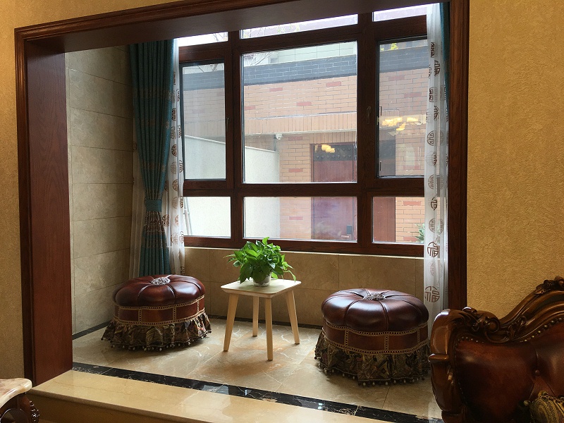 鋁包木門窗實(shí)拍展示