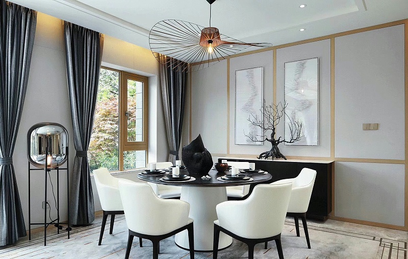 鋁包木門窗定制裝修實(shí)拍