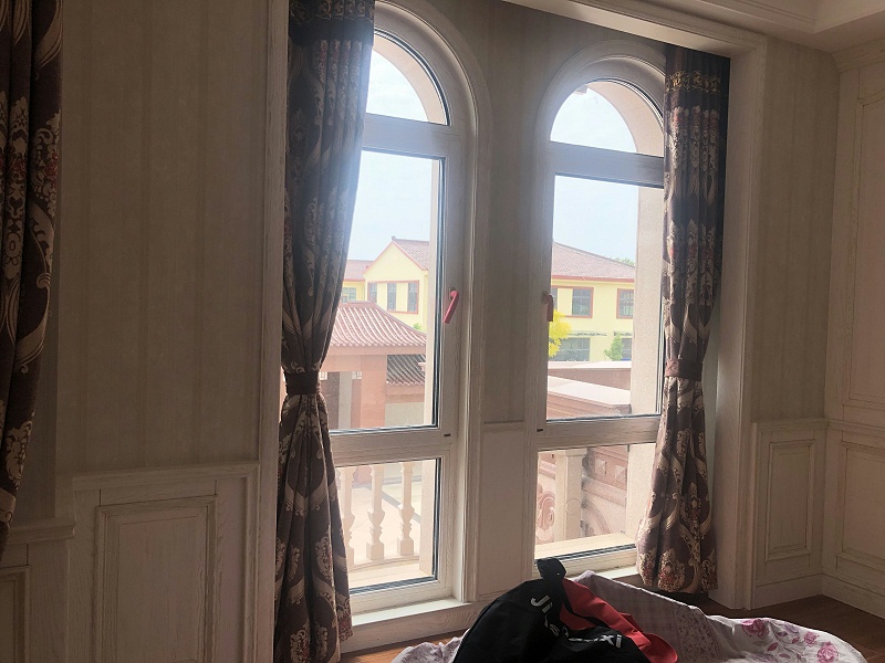 節能鋁包木門窗展示