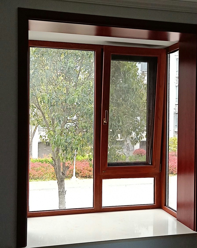 鋁包木門窗場(chǎng)景實(shí)拍