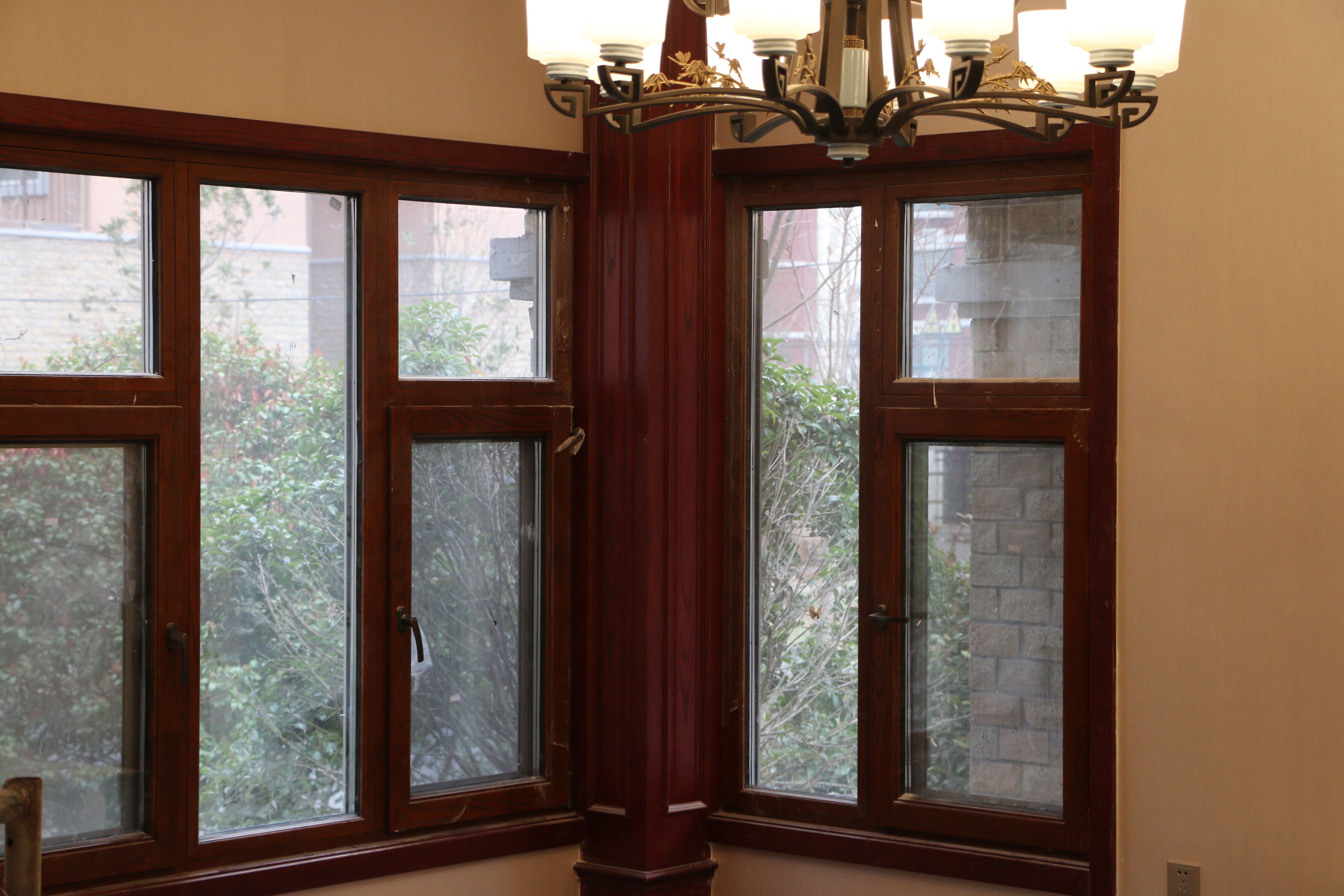 鋁包木門窗實(shí)拍圖